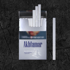 Сигареты Ахтамар Сильвер Фрейм (Akhtamar Silver Flame Nanokings 5.4/84)